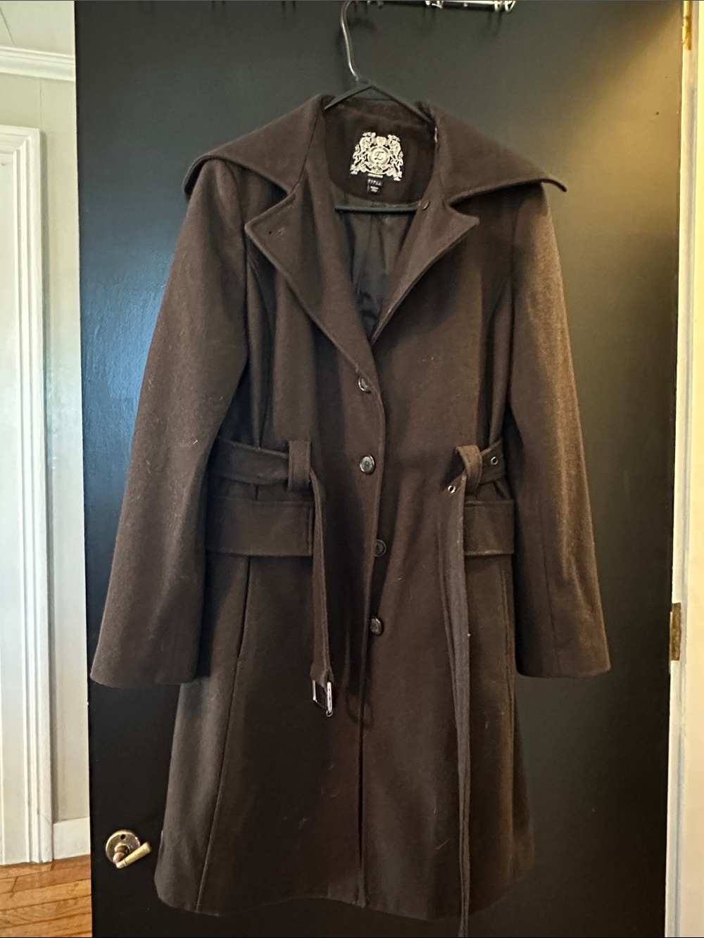 Esprit Dark Brown Belted Trench Coat